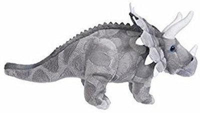 

Animal Den Triceratops 13" Plush Dinosaur - 25 inch(Multicolor)