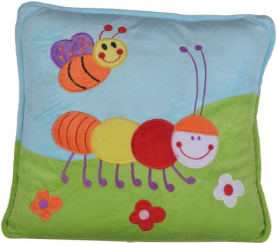 

Twisha Garden Catterpillar Pillow - 13 inch(Blue, Green)