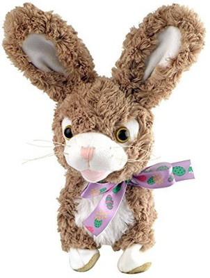 

Chantilly Lane Giggles Bunny Plush(Brown)
