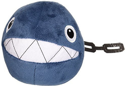 

Sanei 5" Official Chain Chomp Soft Plush Super Mario Plush(Blue)