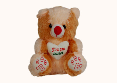 

ALDEN Compliment Teddy - 14 inch(Brown, White)