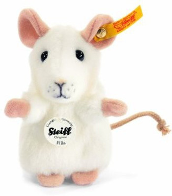 

Steiff Pilla White Mouse - 20 inch(Multicolor)