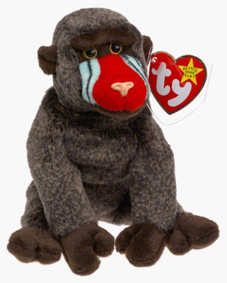 

ty Beanie Babies - Cheeks the Baboon - Retired - 25 inch(Multicolor)