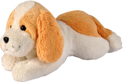 

Soft Buddies Lazy Dog - 18 inch(White)