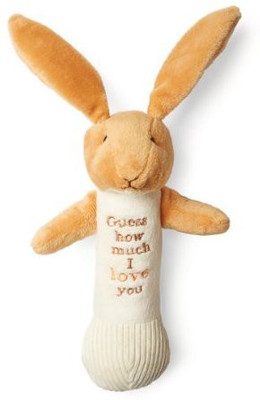 

Kids Preferred Guess How Much I Love You: Nutbrown Hare Stick Rattle - 14 inch(Multicolor)