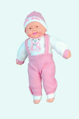 

THE e BAZAAR Musical Laughing Baby Boy - 40 Cm - 40 cm(Pink)
