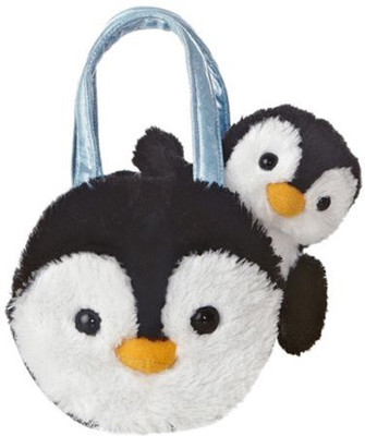 

Aurora World Fancy Pals Penny Penguin Plush Pet Carrier(Black)