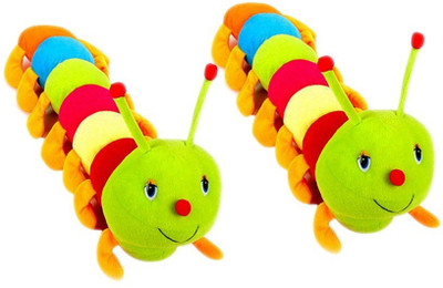 

Deals India Multicolor caterpillar (55cm) (set of 2) - 10 cm(Multicolor)