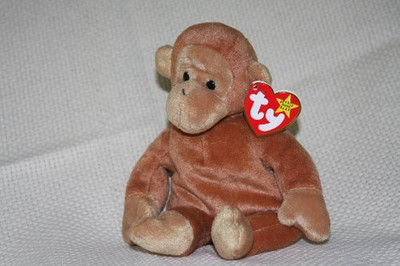 

ty Bongo The Monkey Teenie Beanie Babies(Brown)