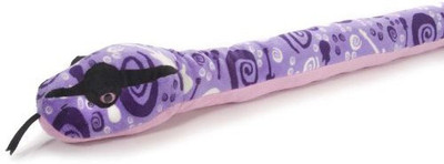 Wild Republic 54" Plush Snake Rock And Roll Snkae(Purple)
