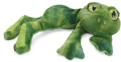 

Manhattan Toy Lanky Reptiles Finch Frog Plush - 7 inch(Green)