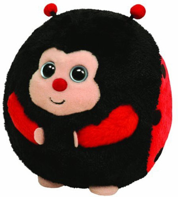 TY Beanie Babies Dots Lady Bug(Black)