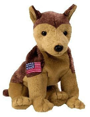 

TY Beanie Babies Courage Nypd Dog (Store Exclusive) - 5.9 inch(Brown)