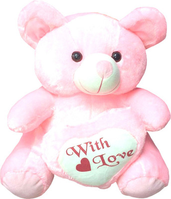 

Riya Enterprises Dil Teddy - 35 cm(Pink)