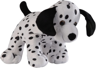 

Soft Buddies Animal with Bell - Dalmation - 9 inch(White)