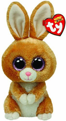 

TY Beanie Babies Carrots Brown Bunny Plush(Brown)
