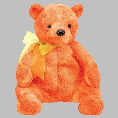 

TY Beanie Babies Tangerine The Bear(Orange)