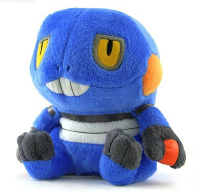 

Pokemon Japanese Banpresto Lightup Plush 5 Inch Croagunk - 14 inch(Blue)