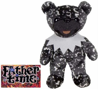 

Liquid Blue Father Time Grateful Dead Bear - 11 inch(Black)