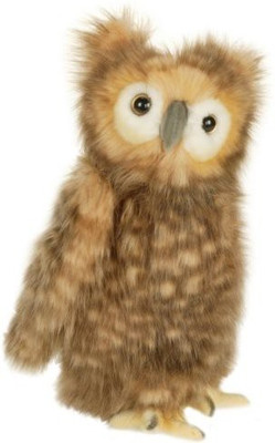 

Hansa Plush 10" Youth Brown Owl(Brown)