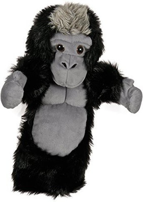 

The Puppet Company Silverback Gorilla Long Sleeved Glove Puppet - 8 inch(Black)