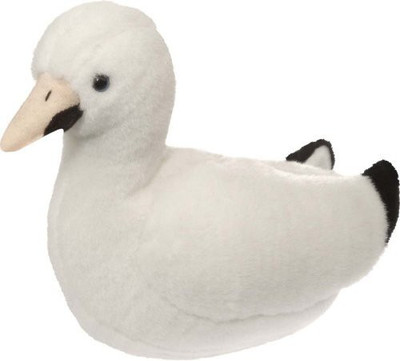 

Wild Republic Snow Goose Audubon Plush Bird (Authentic Bird Sound)(White)