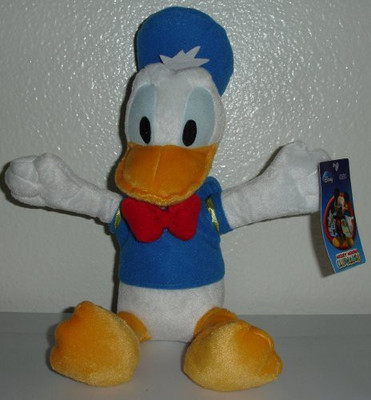 Disney 9" Donald Duck Plush Doll(White)