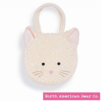 

North American Bear White Cat Goody Plush Bag(White)