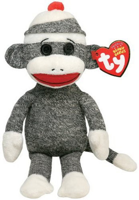 

TY Beanie Babies Socks Grey Monkey(Grey)
