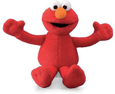 Enesco Sesame Street Elmo Plush Beanbag Character 6 Inch(Red)