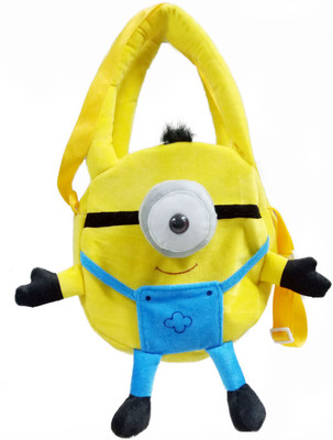 

Tickles Cute Mimion Hand Purse Bag - 21 cm(Multicolor)