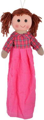 

Twisha Doll Napkin - 8 inch(Pink)