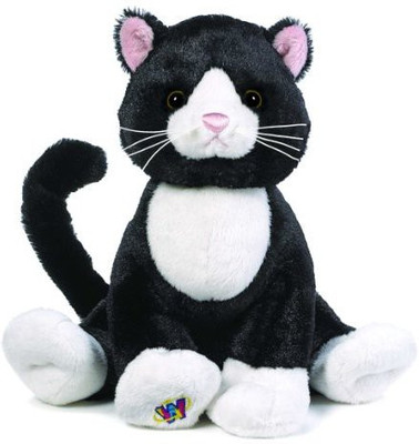 

Webkinz Tuxedo Cat Plush - 9 inch(Black)