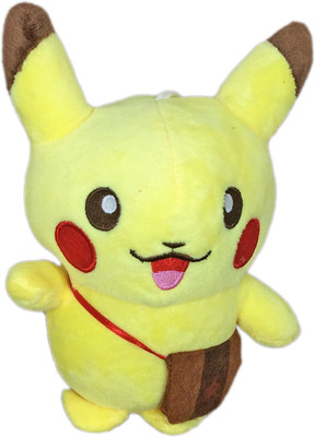 

Babysid Collections Soft Toy Small Pokemon with Bag - 19 cm(Multicolor)
