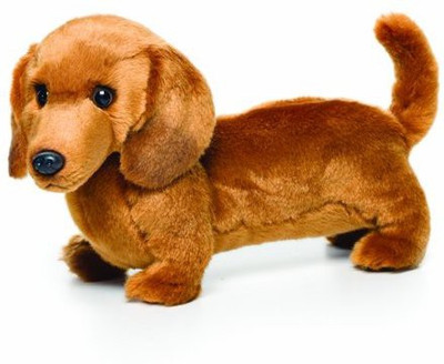 

Nat and Jules plush dachshund large(Brown)