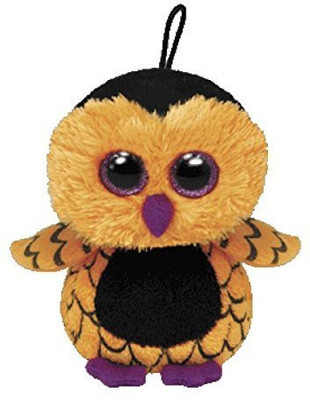 

ty Halloweenie Beanie Ozzie Owl - 9.3 inch(Orange)