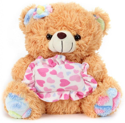 

Tickles Pillow Teddy - 12 inch(Brown)