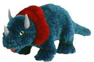 

TY Beanie Babies 1 X Hornsly The Dinosaur(Blue)