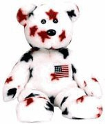 

TY Beanie Babies 1 X Glory The Bear(White)