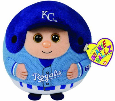 

TY Beanie Babies Mlb Kansas CiRoyals Plush(Blue)