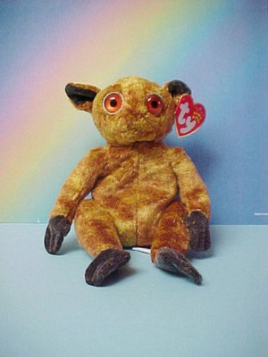 

TY Beanie Babies Babies Gizmo The Lemur - 11 inch(Brown)