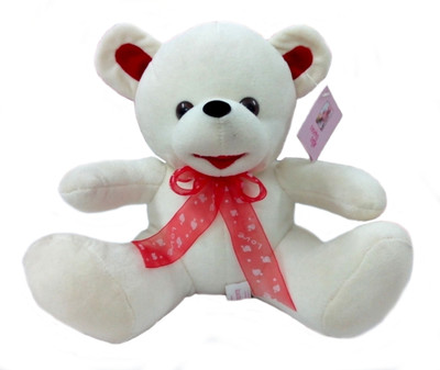 

Touchy Toys Teddy Bear - 22.86 cm(White)