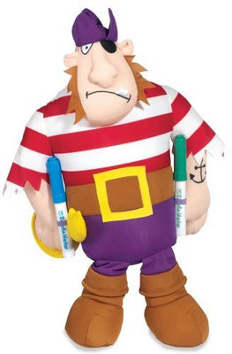 

Play Along 15" Doodle Human Pirates Chummy Muttonchops - 14 inch(Red)