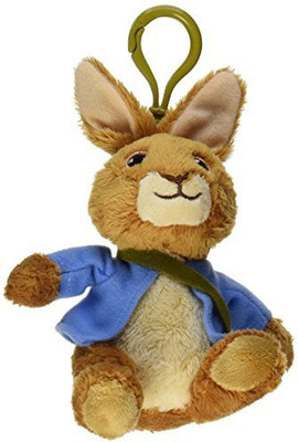 

Gund 4048621 Peter Rabbit Backpack Clip Assortment Plush(Brown)