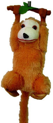 

Crazivity Jumping Monkey with Spring - 30 cm(Brown)