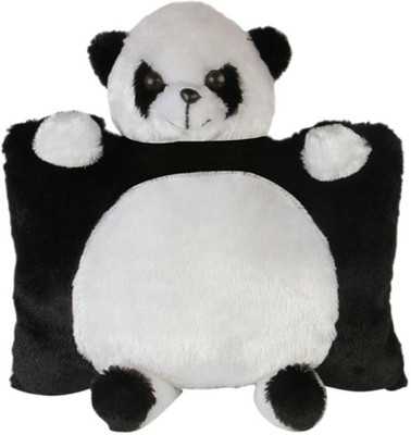 

Pari Soft Panda Pillow - 40 cm(Multicolor)