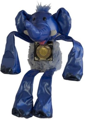 

Skoodlez Elephant Tubular Blue Vinyl With Blue/White Plush(Blue)