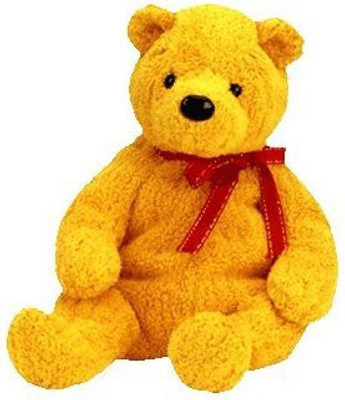 

TY Beanie Babies Poopsie The Bear(Yellow)