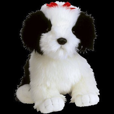 

TY Beanie Babies Poofie The Dog - 3.25 inch(White)