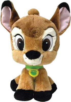 Disney Animal Tale Range - Bambi - 8 inch(Brown, Black), Black;brown